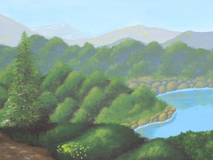 Katie Bogan "Oregon Landscape"
