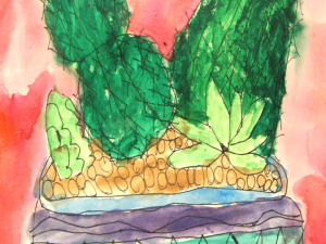 Cactus In A Pot - Aniston Crosley