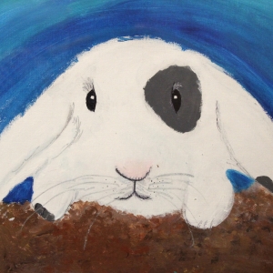 Snowy The Fluffy Bunny - Faatimah Ahned