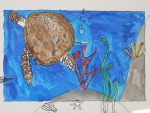 Underwater Turtle - Victor Bendixen
