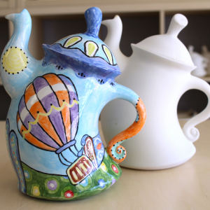 Painted Teapot